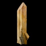 Estibiconita pseudo Estibina
9 x 9 x 19 cm / Cristal principal: 15.8 cm
(Autor: Museo MIM)