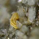 Synchysita-(Ce)
Campo de visión de 2 mm
(Autor: Antonio Carmona)