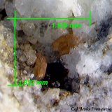 Synchysita-(Ce).
1´92 x 1´82 mm.
(Autor: Jesus Franquesa Baucells)