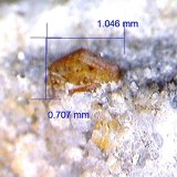 Synchysita-(Ce).
1´046 x 0´707 mm.
(Autor: Jesus Franquesa Baucells)