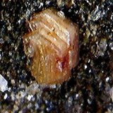 Synchysita-(Ce).
1´36 x 0´89 mm.
(Autor: Jesus Franquesa Baucells)