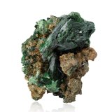 Szenicsita en Powellita y Molibdenita
8.5 x 8 x 9 cm / cristal principal: 2.9 cm
(Autor: Museo MIM)