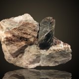 Dolomita (variedad teruelita) sobre Yeso
Cristal de 3,8cm
(Autor: Sergio)