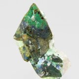 Tetraedrita con Malaquita-Azurita y en Cuarzo
3.2 x 2.2 x 2.1 cm / El cristal más grande mide: 1.2 x 1.1 cm
(Autor: Jordi Fabre)