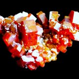 Vanadinita, Barita
Mibladen (Mibladen mining district), Midelt, Midelt Province, Drâa-Tafilalet Region, Morocco
5,5 x 3 cm.
(Autor: javier ruiz martin)