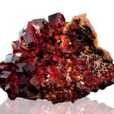 Vanadinita
16 x 12 x 11 cm / Cristal principal: 3.1 cm.
(Autor: Museo MIM)