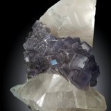 Calcita, Fluorita
24x18cm, cristales de calcita de hasta 12cm
(Autor: Raul Vancouver)