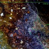 Wulfenita y Goethita.
5´702 x 4´874 mm.
(Autor: Jesus Franquesa Baucells)