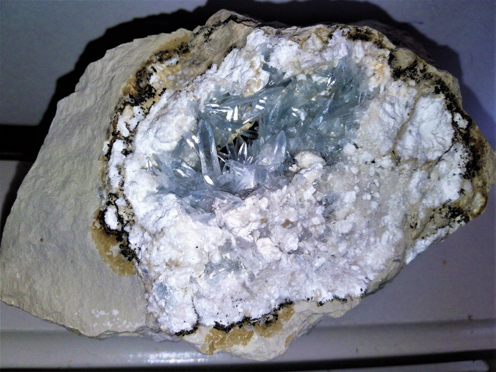Celestina, Estroncianita
12x8 cm
(Autor: Adri Rodríguez)