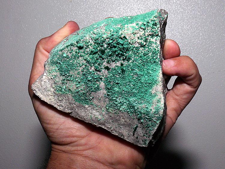 Torbernita
11 cm x 6 cm x 8 cm
(Autor: Javier MC)
