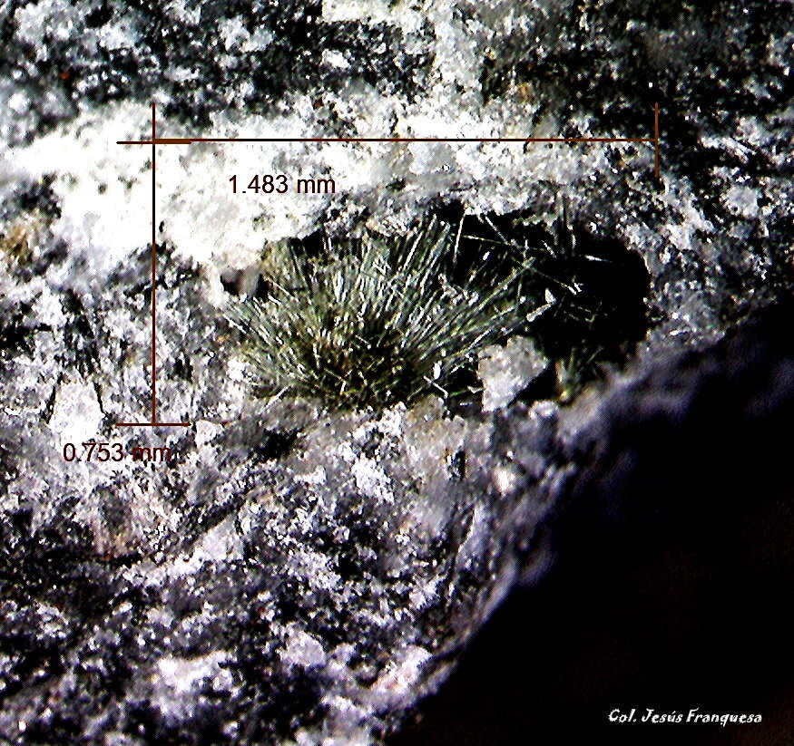 Tuperssuatsiaíta.
1´483 x 0´753 mm.
(Autor: Jesus Franquesa Baucells)