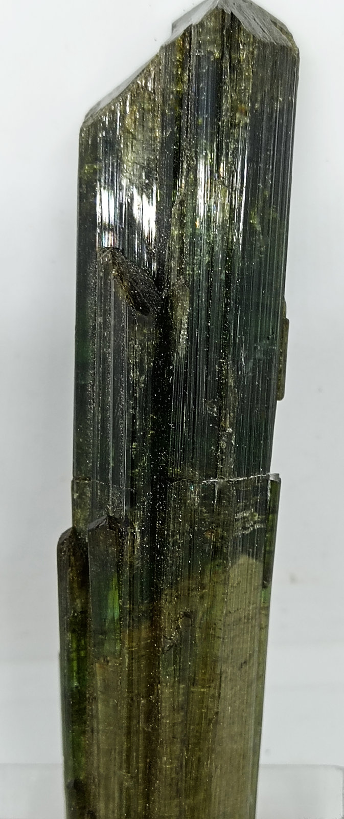 Elbaita (variedad verdelita)
100x20x20 mm.
(Autor: Luis Edmundo Sánchez Roja)