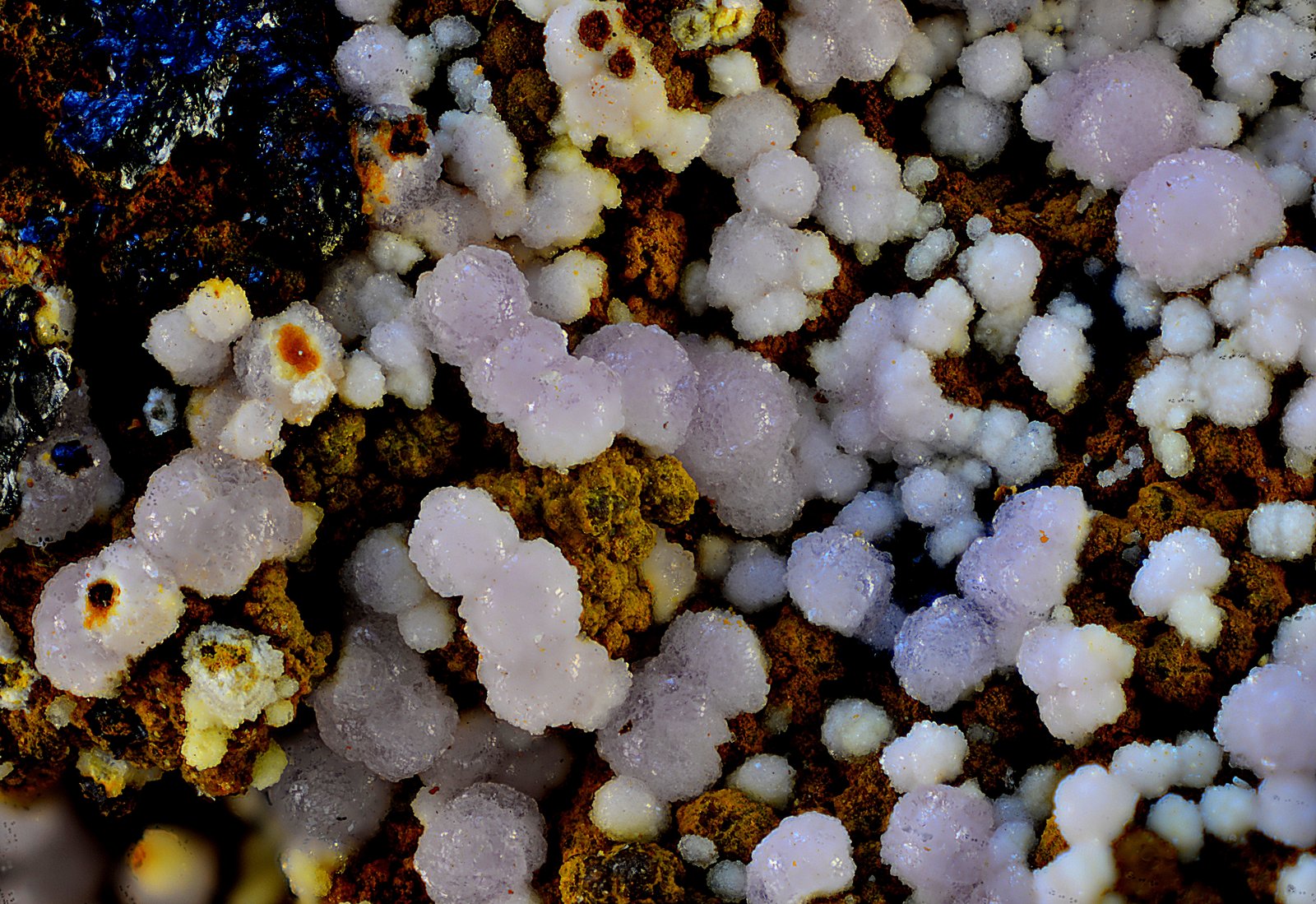 Variscita-strengita
Campo de visión de 4 mm
(Autor: Antonio Carmona)