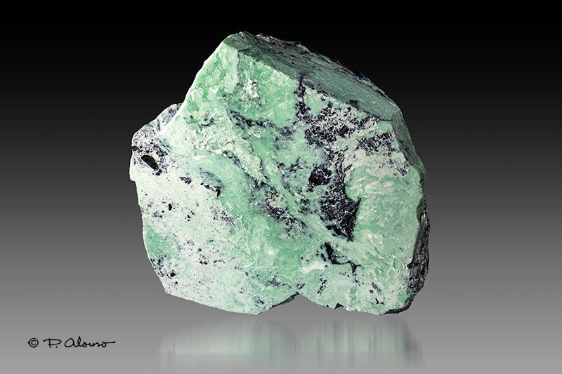 Variscita
5cm x 5,5cm x 2,8cm
(Autor: Pere Alonso)