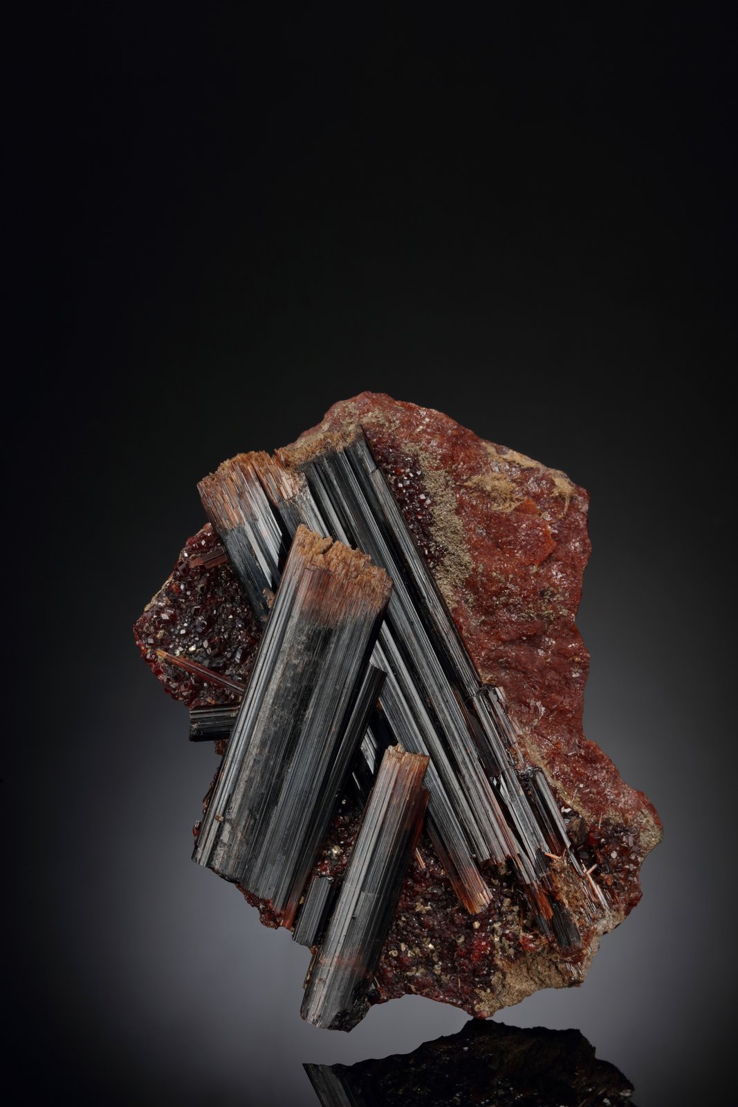 Vesuvianita con Grossularia
8 x 6.5 x 2.5 cm / cristal principal: 7.1 cm
(Autor: Museo MIM)