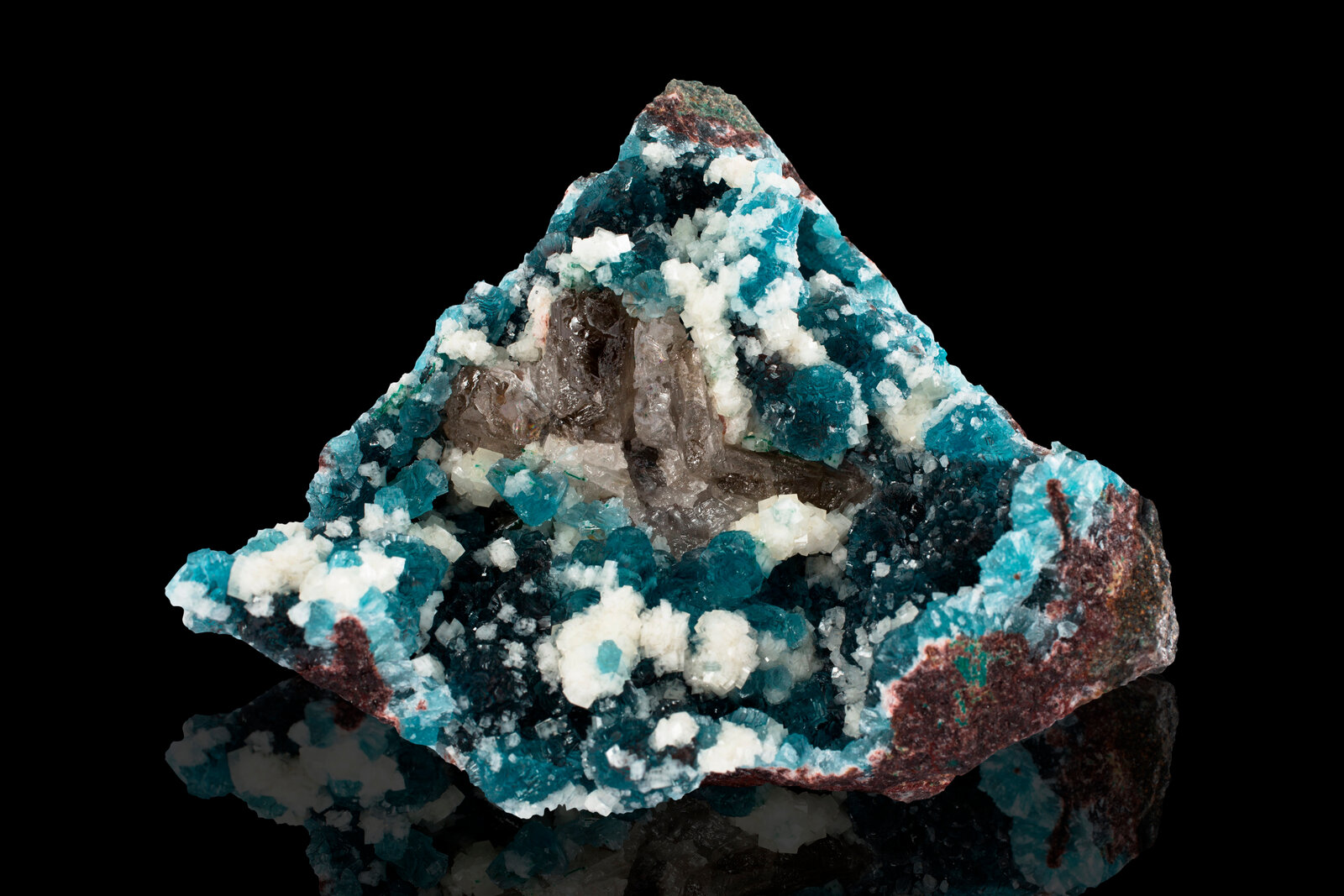 Willemita con  Dolomita y Cerusita
9 x 8 x 7 cm
(Autor: Museo MIM)