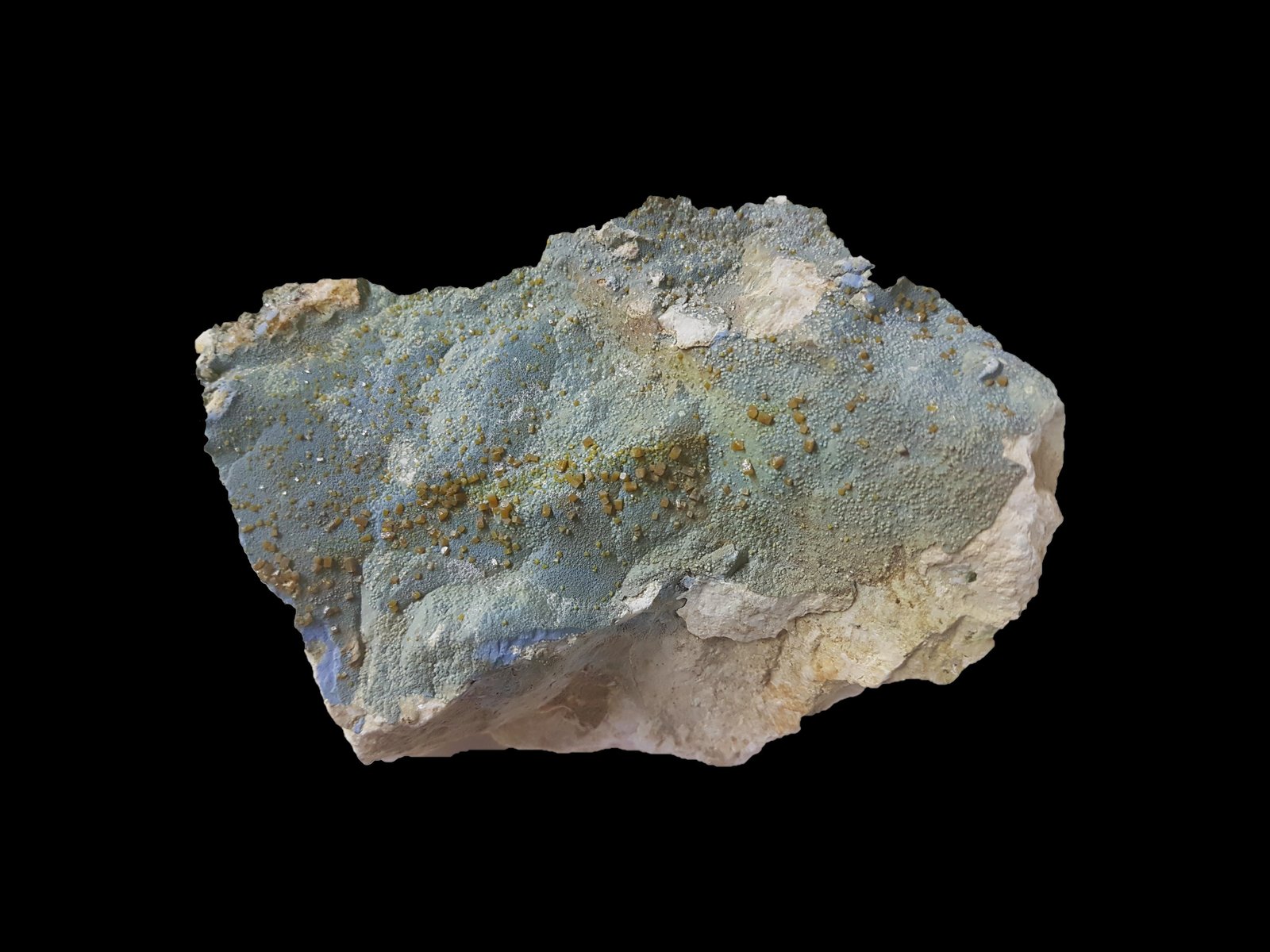 Wulfenita sobre Plumbogummita
11.0 x 8.0 x 4.0 cm.
(Autor: Nacho)