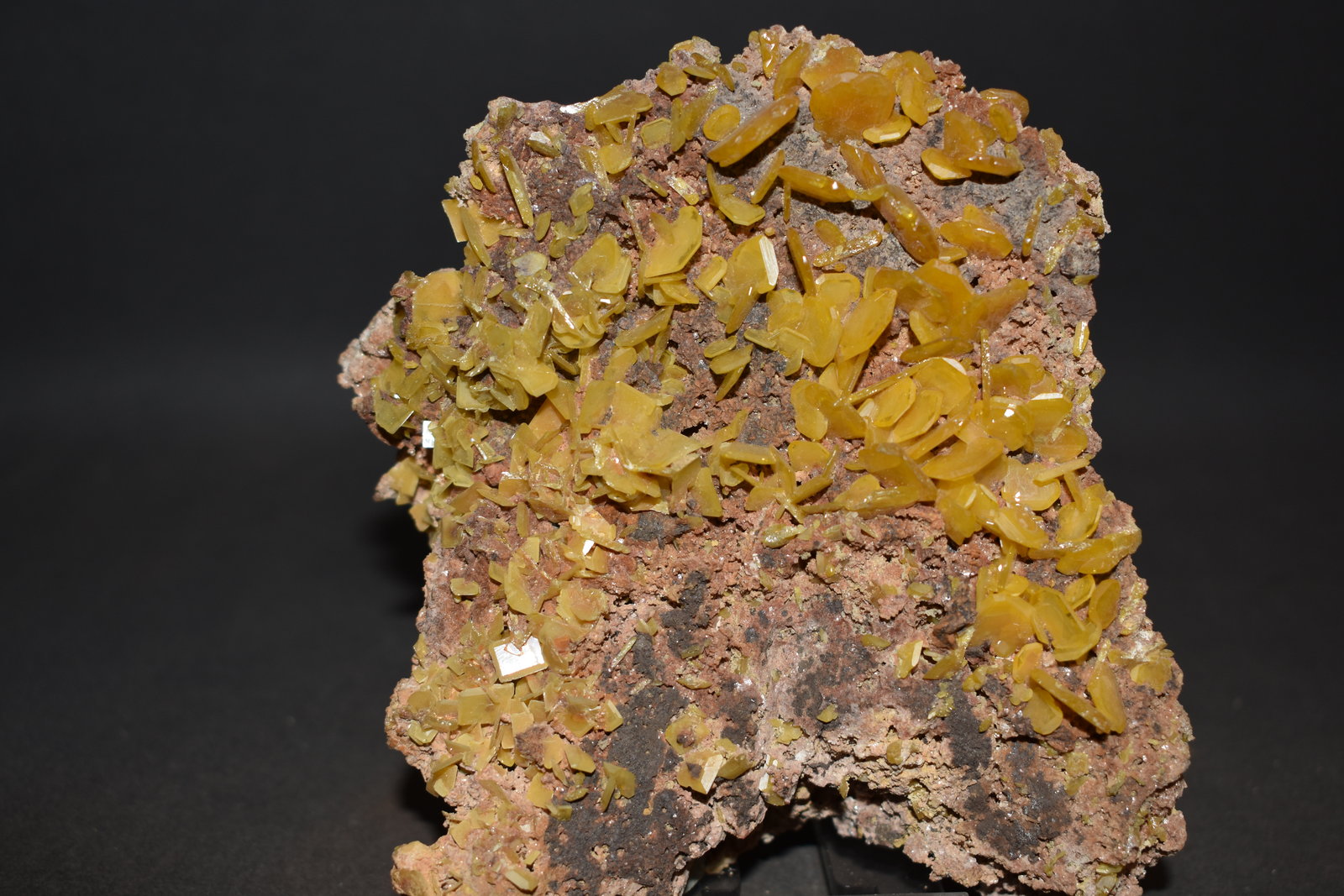 Wulfenita
110 x 90 mm
(Autor: Joaquin Blanco Cortina)