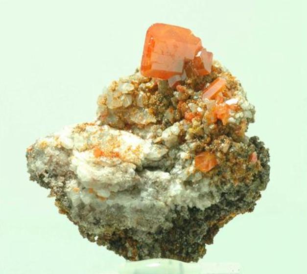 Wulfenita
3,5 x 3,5 x 1,1 cm
(Autor: Antonio Alcaide)