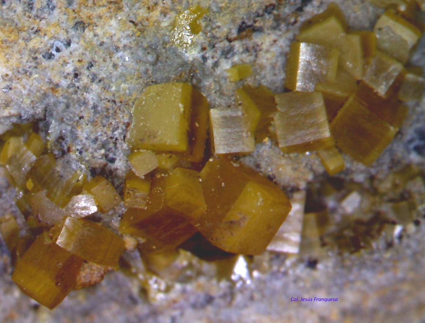 Wulfenita.
3´587 x 2´508 mm.
(Autor: Jesus Franquesa Baucells)