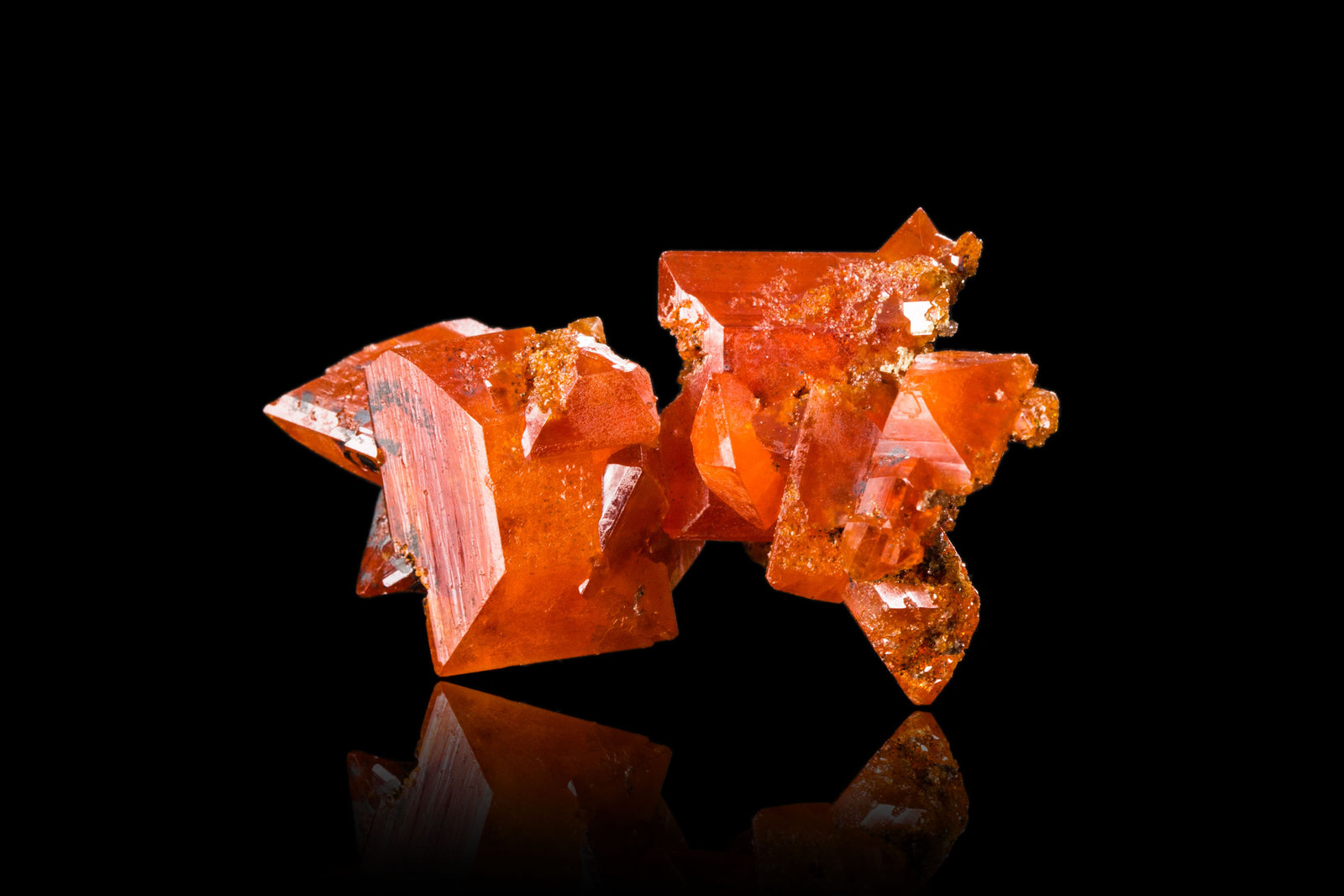 Wulfenita
3 x 3 x 4.5 cm / Cristal principal: 2.1 cm
(Autor: Museo MIM)