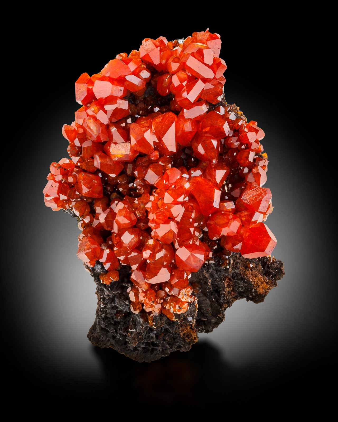 Wulfenita
11.5 x 8 x 5.5 cm / cristal principal: 1.4 cm.
(Autor: Museo MIM)