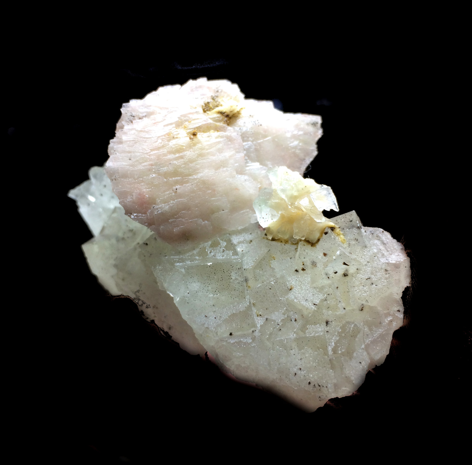 Fluorita, Barita
7x5cm
(Autor: Obsi)
