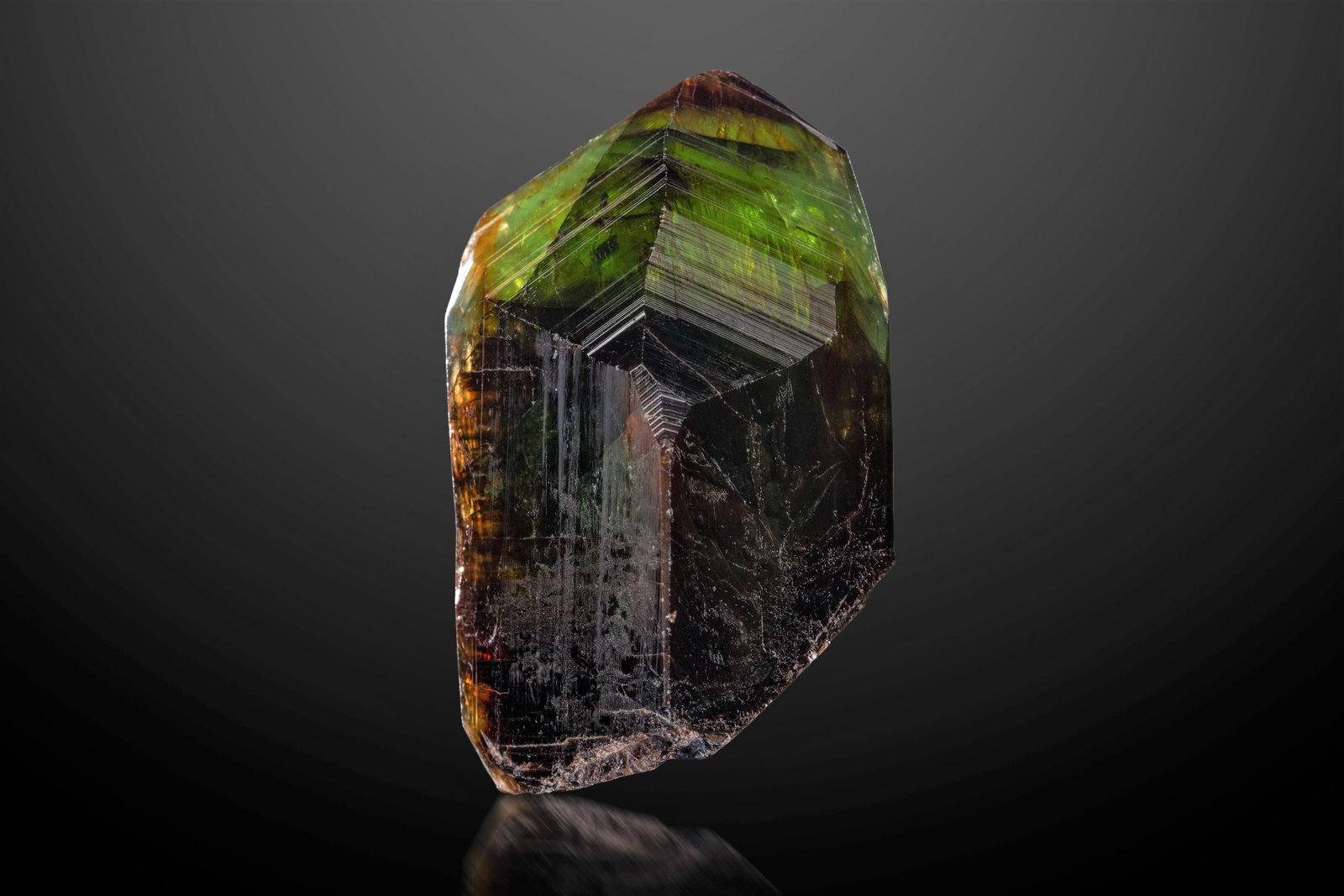 Zircón
3 x 3 x 6.5 cm / cristal principal: 6.2 cm
(Autor: Museo MIM)